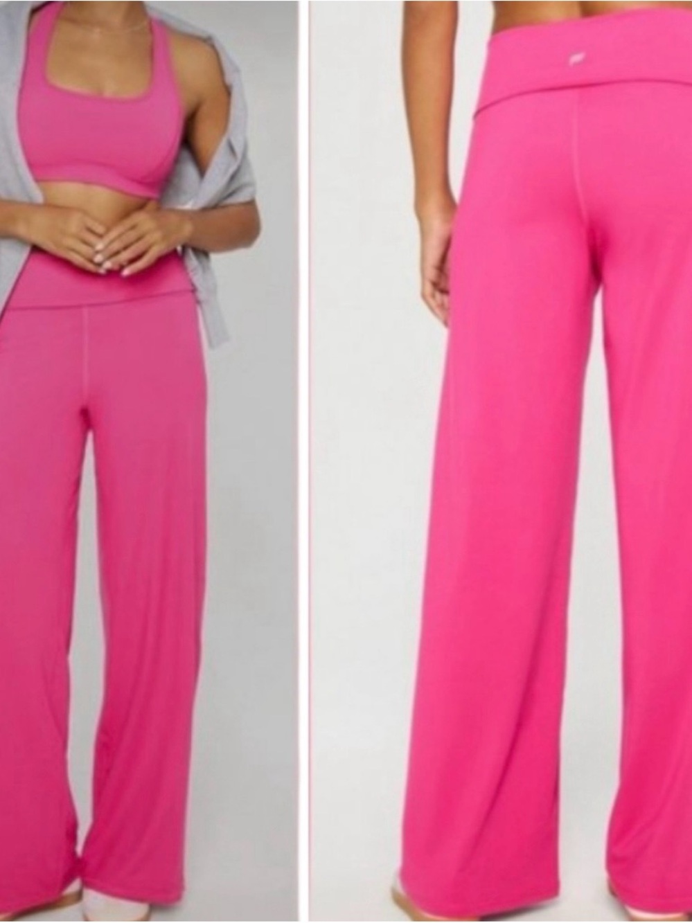 Fabletics Hot Pink Activewear Top